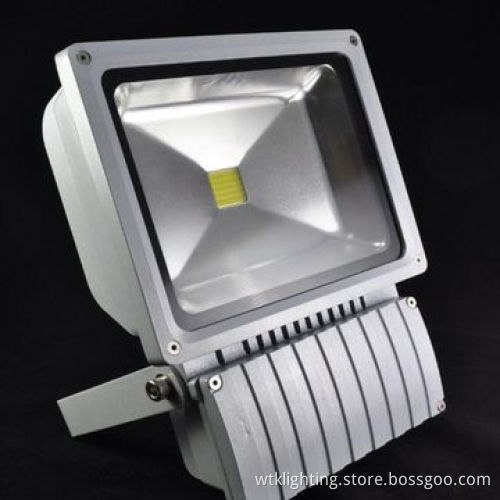 60W LED Floodlight with Toughened Glass Cover and 50,000 Hours Lifespan